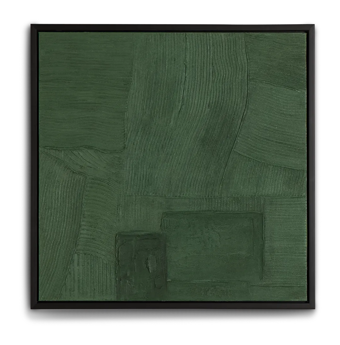 Jaise Green Framed Wall Art