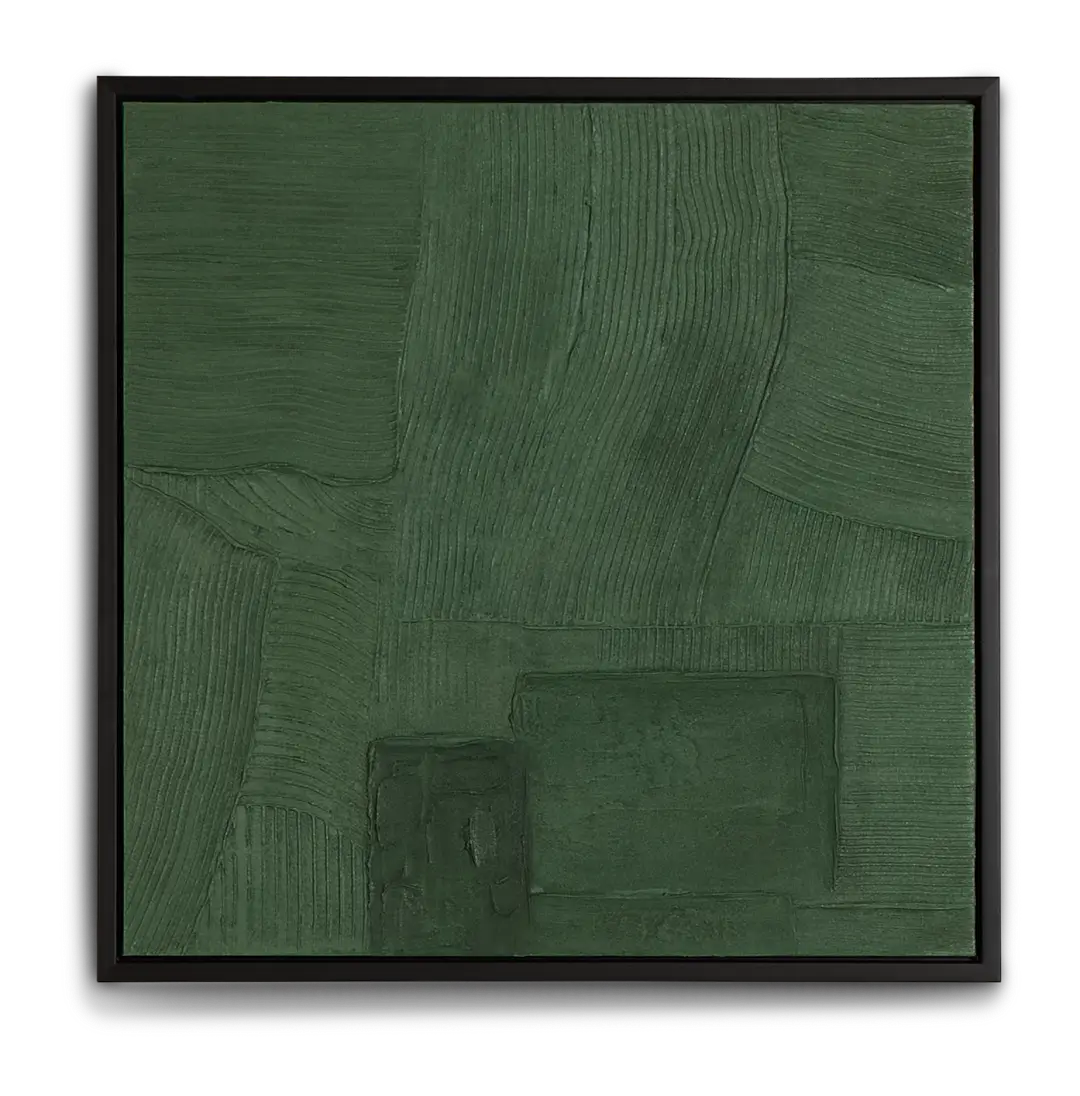 Jaise Green Framed Wall Art Jaise Green Framed Wall Art