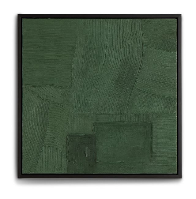 Jaise Green Framed Wall Art