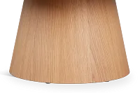 Nomad Light Tone Round Coffee Table