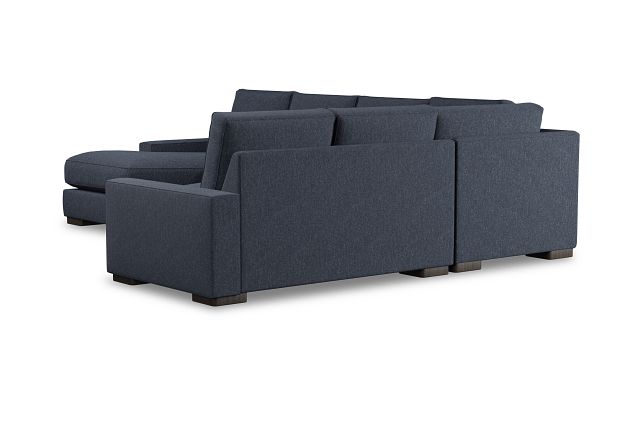 Edgewater Maguire Blue Medium Left Chaise Sectional