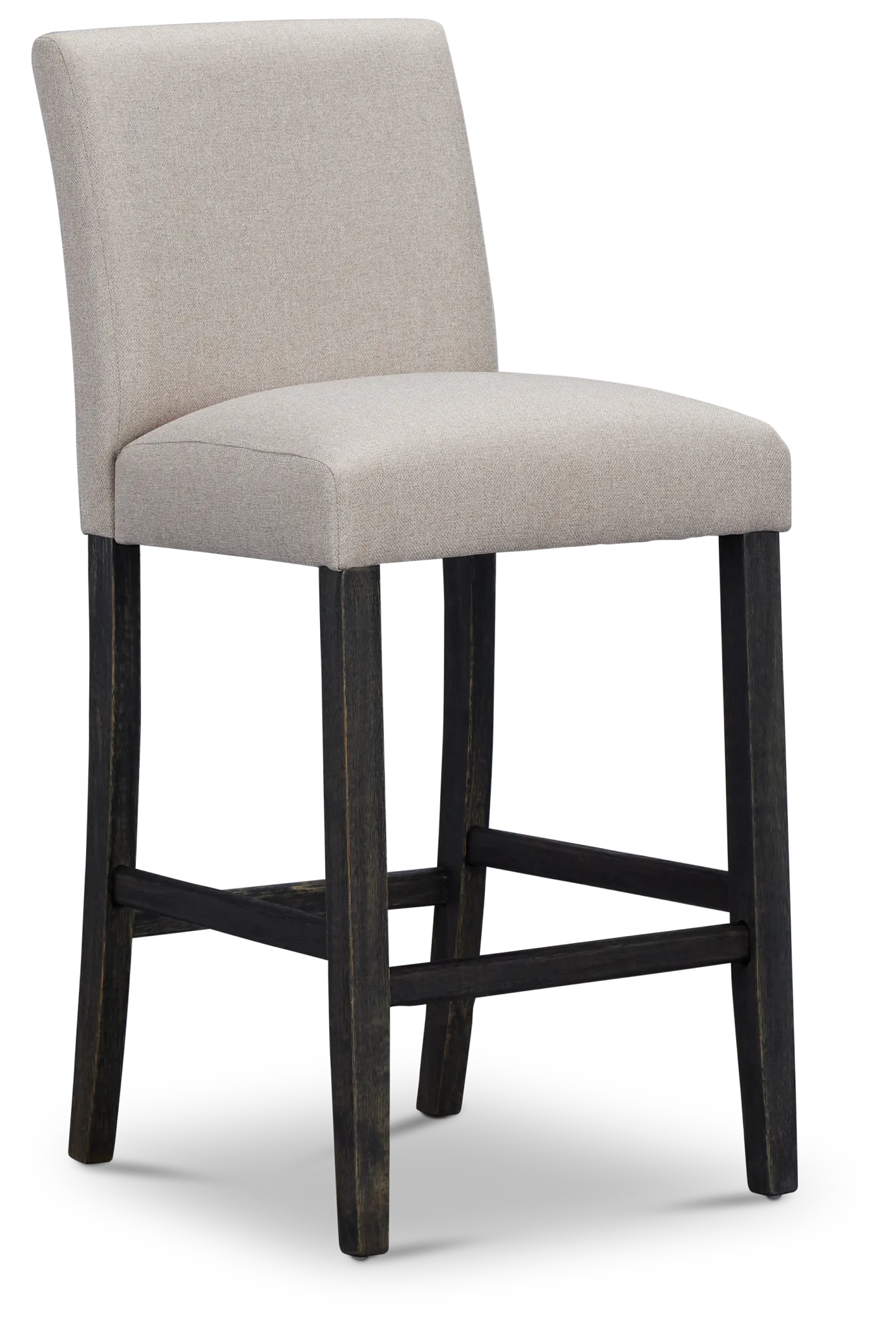 Dublin Beigedark Tone 30" Upholstered Barstool