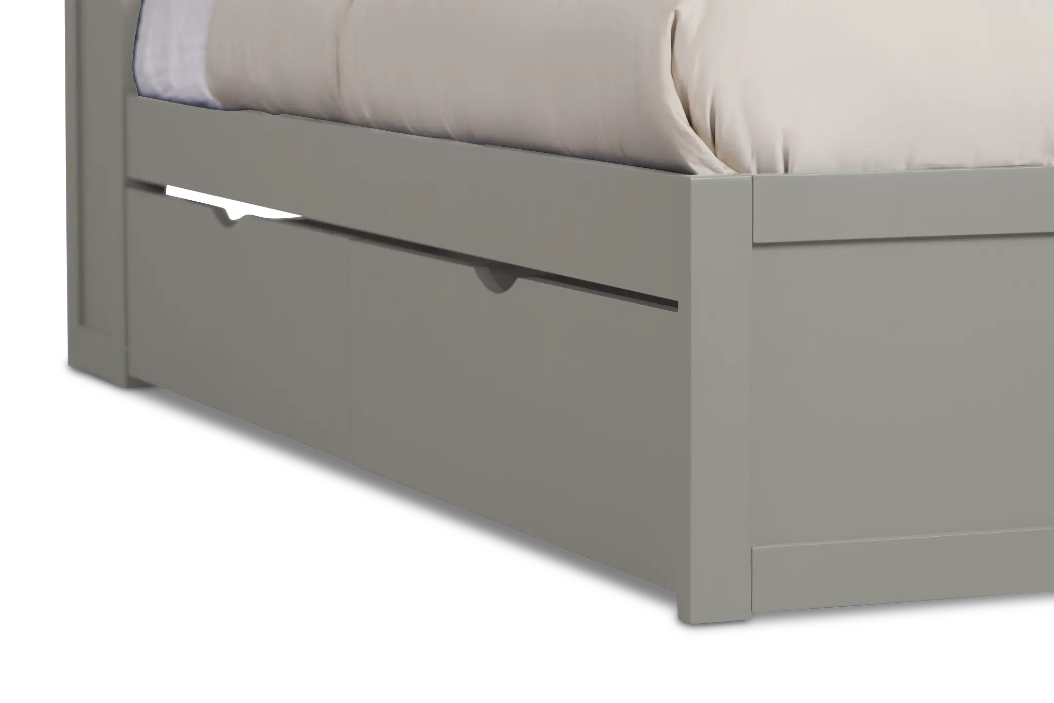 Charleston Gray Bookcase Bed With 2 Storage Drawers Charleston Gray Bookcase Bed With 2 Storage Drawers