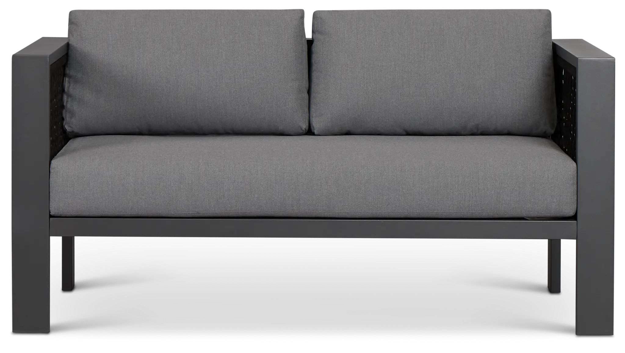 Sunrise Dark Gray Loveseat Sunrise Dark Gray Loveseat