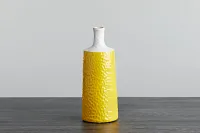 True Yellow Ceramic Vase