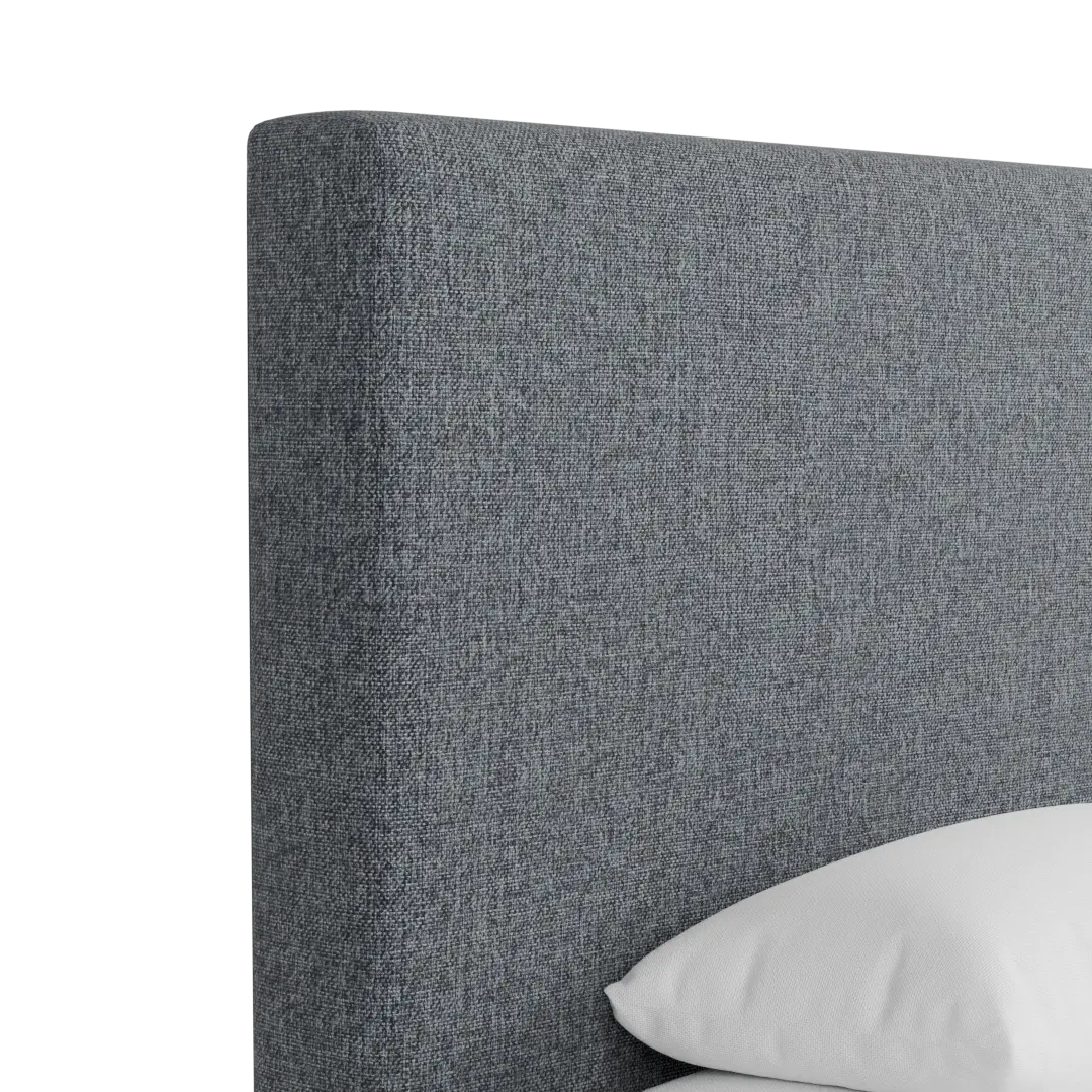 Gayton Elavation Gray 54" Upholstered Platform Bed Gayton Elavation Gray 54" Upholstered Platform Bed