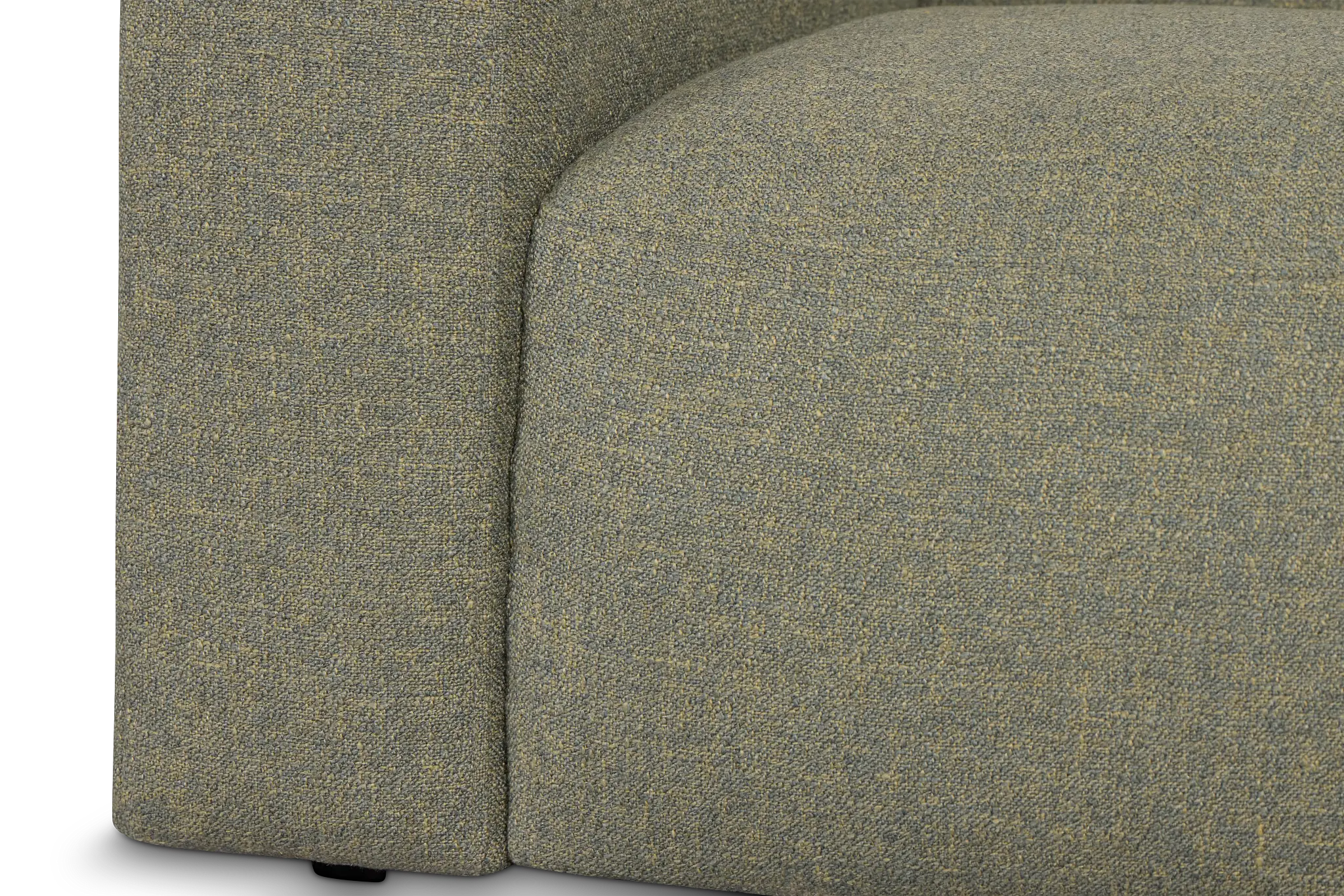 Baylor Green Fabric Left Chair Baylor Green Fabric Left Chair