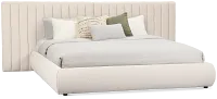 Nomad Light Beige Uph Spread Bed