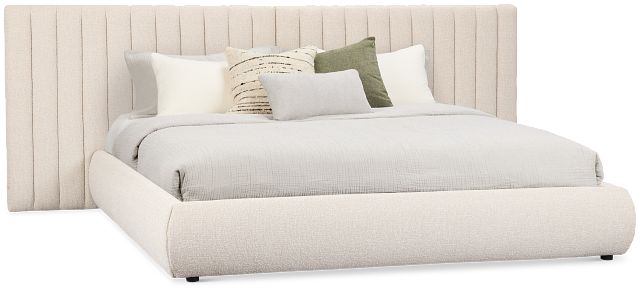 Nomad Light Beige Uph Spread Bed
