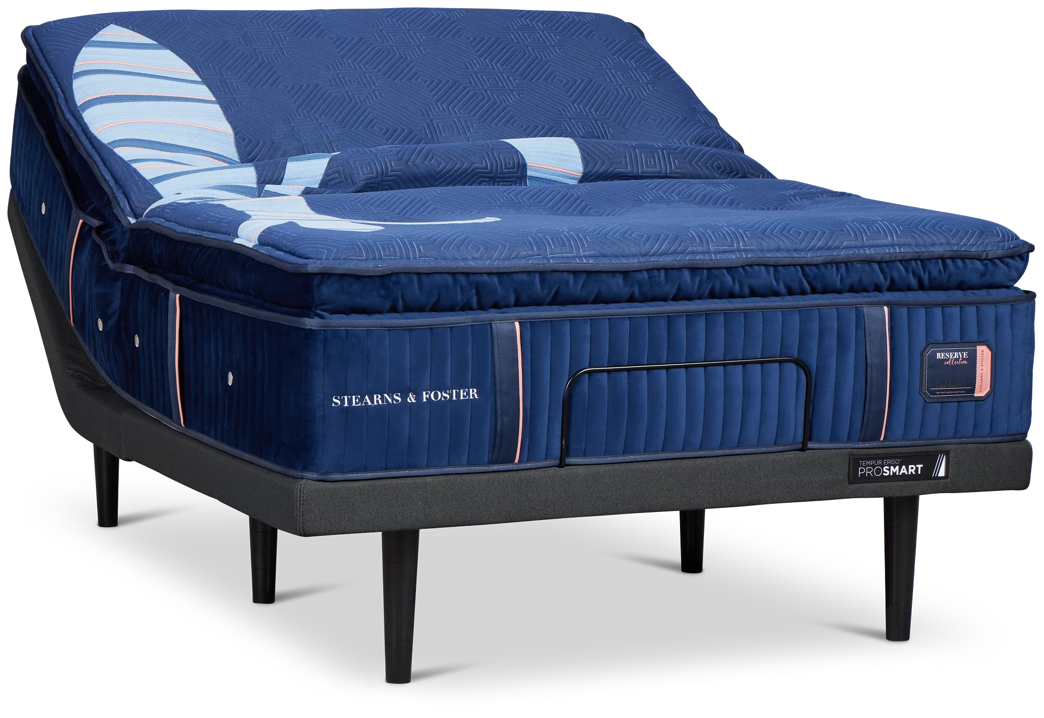 Stearns & Foster Reserve Soft Ergo Prosmart Adjustable Mattress Set