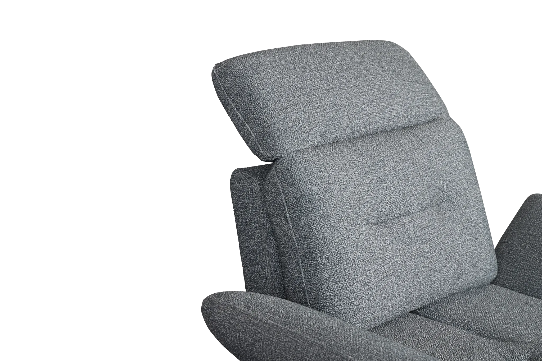 Micah Dark Gray Fabric Chair