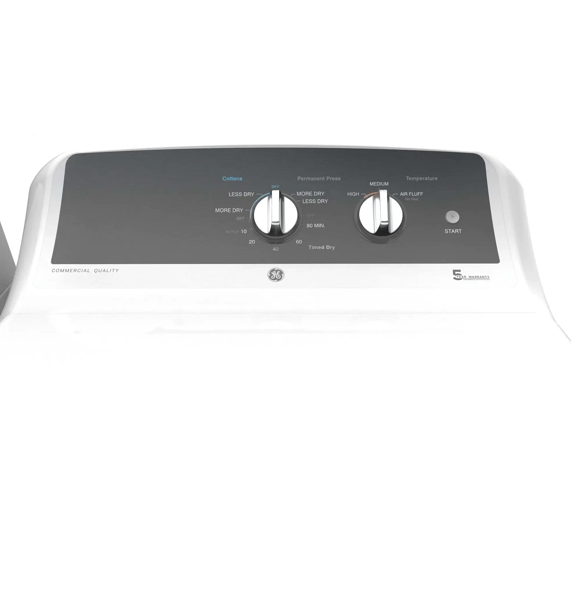 Ge 52 Series White Front Load Electric Dryer Ge 52 Series White Front Load Electric Dryer