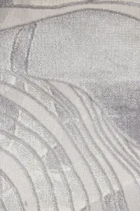 Valeria Light Gray 5x8 Area Rug