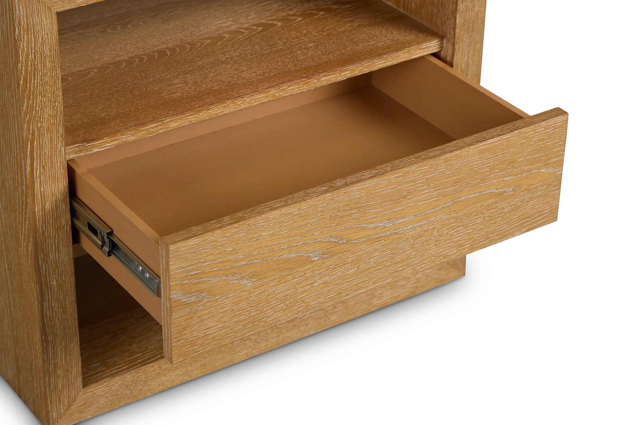 Nantucket Light Tone Open Nightstand