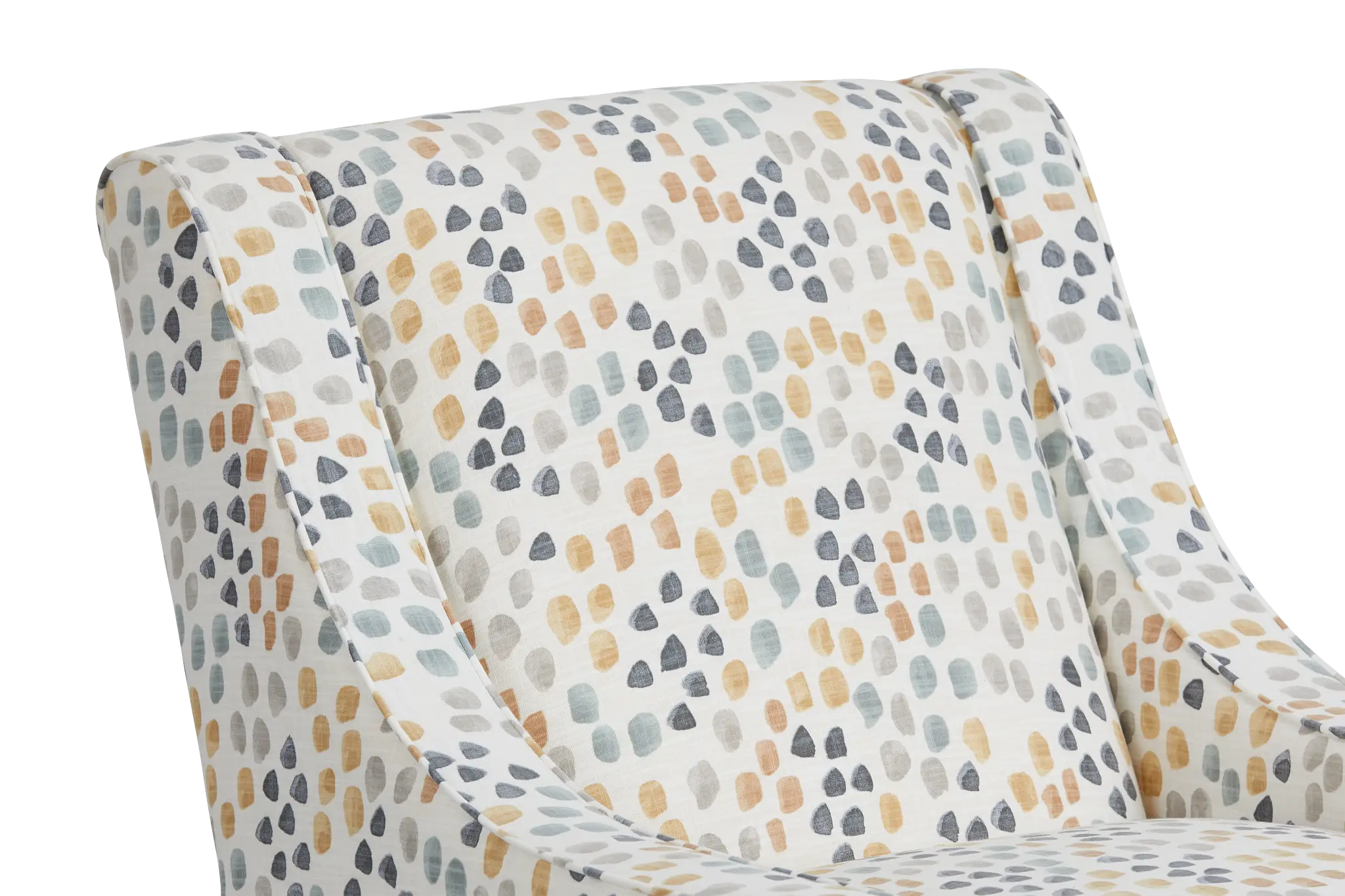 Pfeifer Yellow Fabric Accent Chair Pfeifer Yellow Fabric Accent Chair