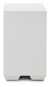 Ocean Drive White Marble Nightstand