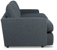 Noah Dark Blue Fabric Sofa