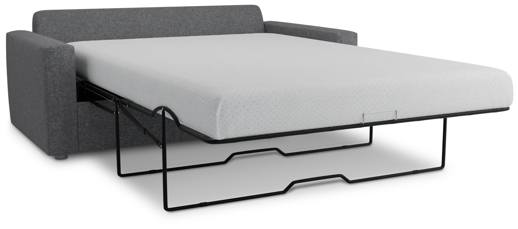 Siesta Delray Dark Gray Fabric Memory Foam Sleeper Siesta Delray Dark Gray Fabric Memory Foam Sleeper
