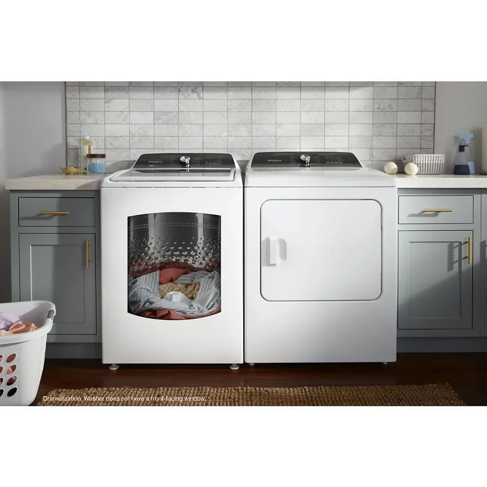 Whirlpool 5057 Series White Front Load Washer