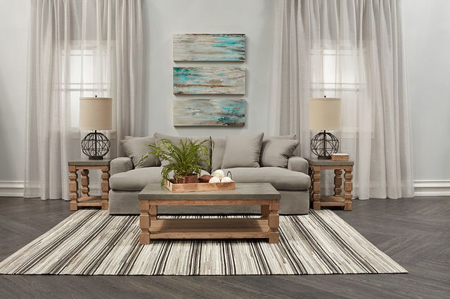 Delilah Gray Fabric Living Room (4)