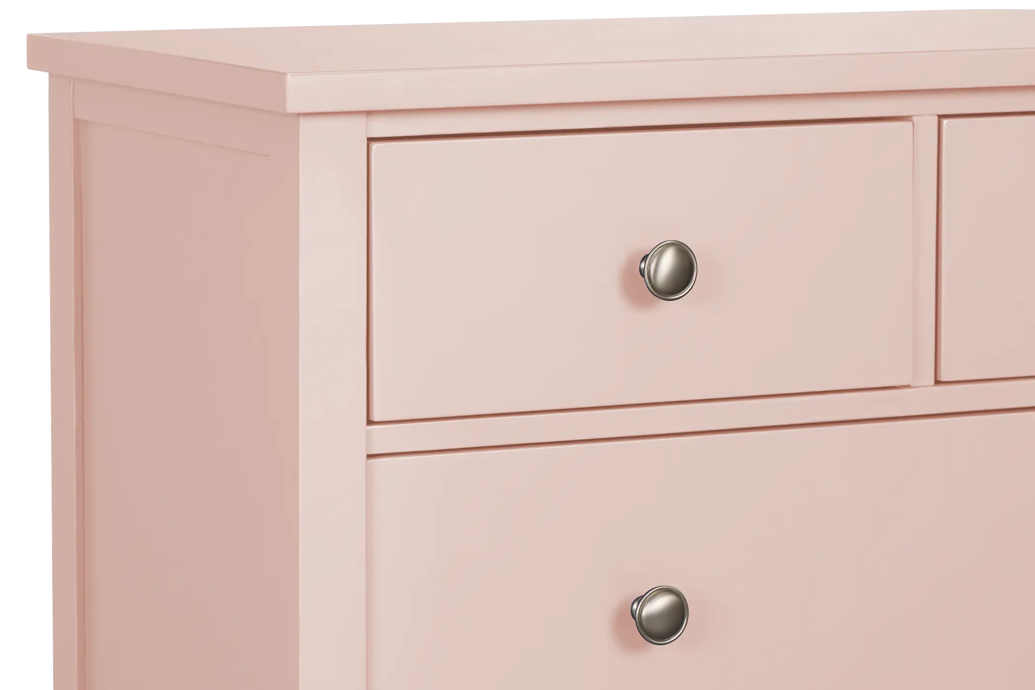 Charleston Pink 5-drawer Chest Charleston Pink 5-drawer Chest