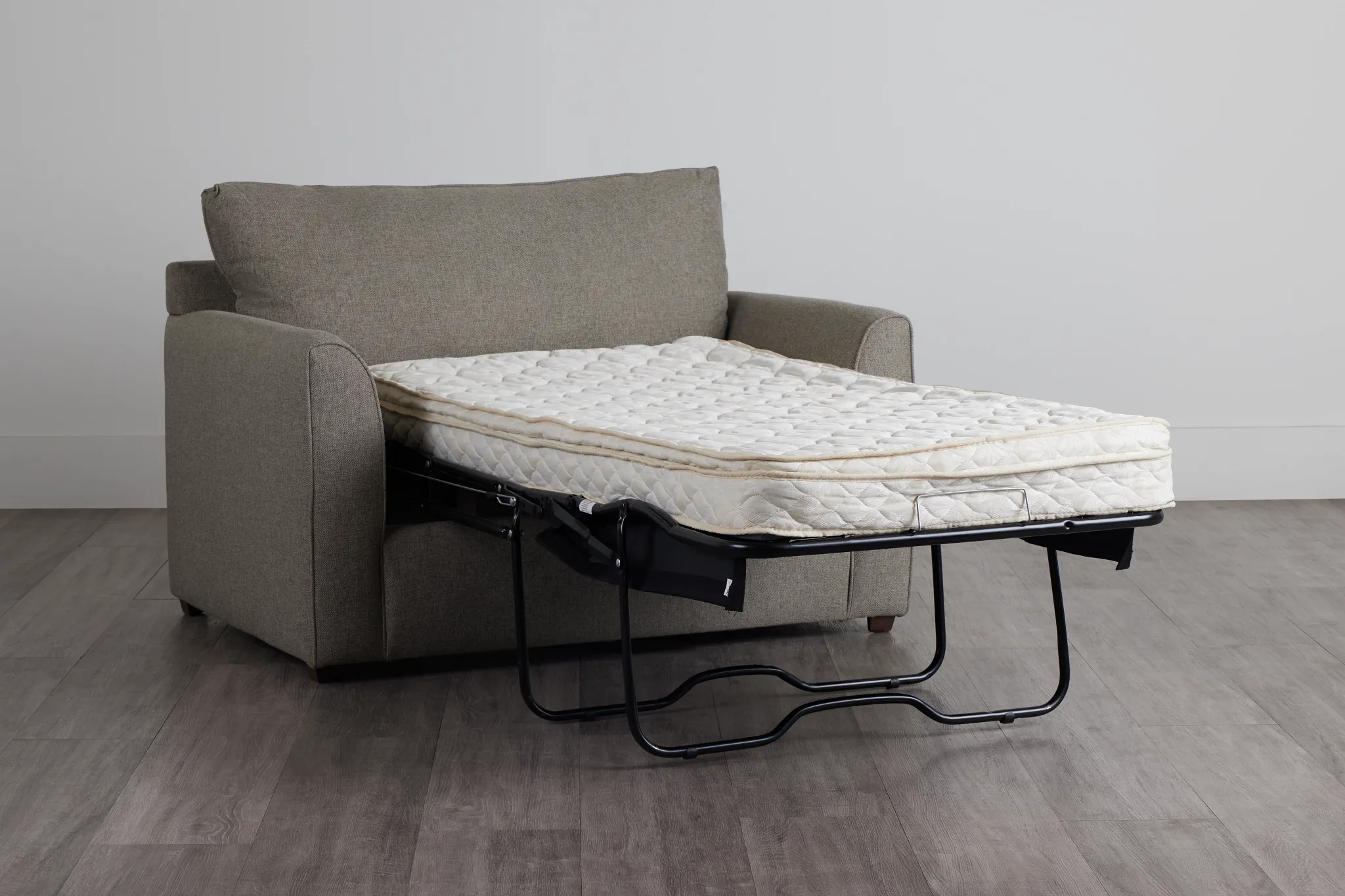 Asheville Brown Fabric Innerspring Sleeper