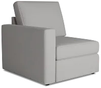 Citymod Light Gray Fabric Left Chair