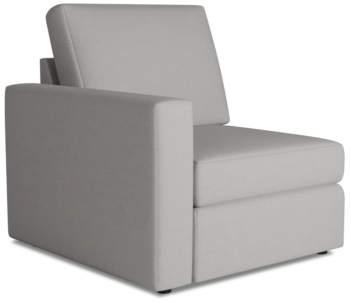 Citymod Light Gray Fabric Left Chair