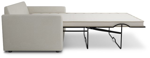 Siesta Elite Ivory Fabric Innerspring Sleeper