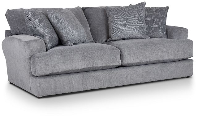 Aria Gray Fabric Sofa