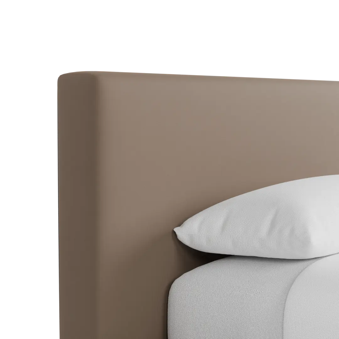 Grayton Joya Beige 44" Upholstered Platform Bed Grayton Joya Beige 44" Upholstered Platform Bed