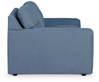 Hudson Blue Fabric Sofa