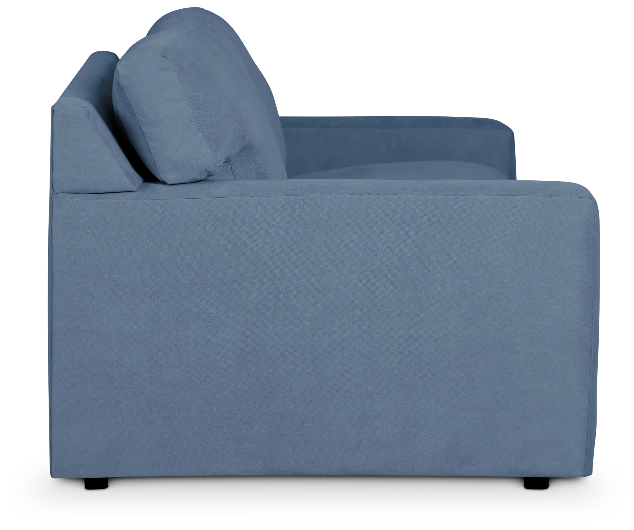 Hudson Blue Fabric Sofa