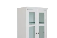 Newport White Drawer Pier