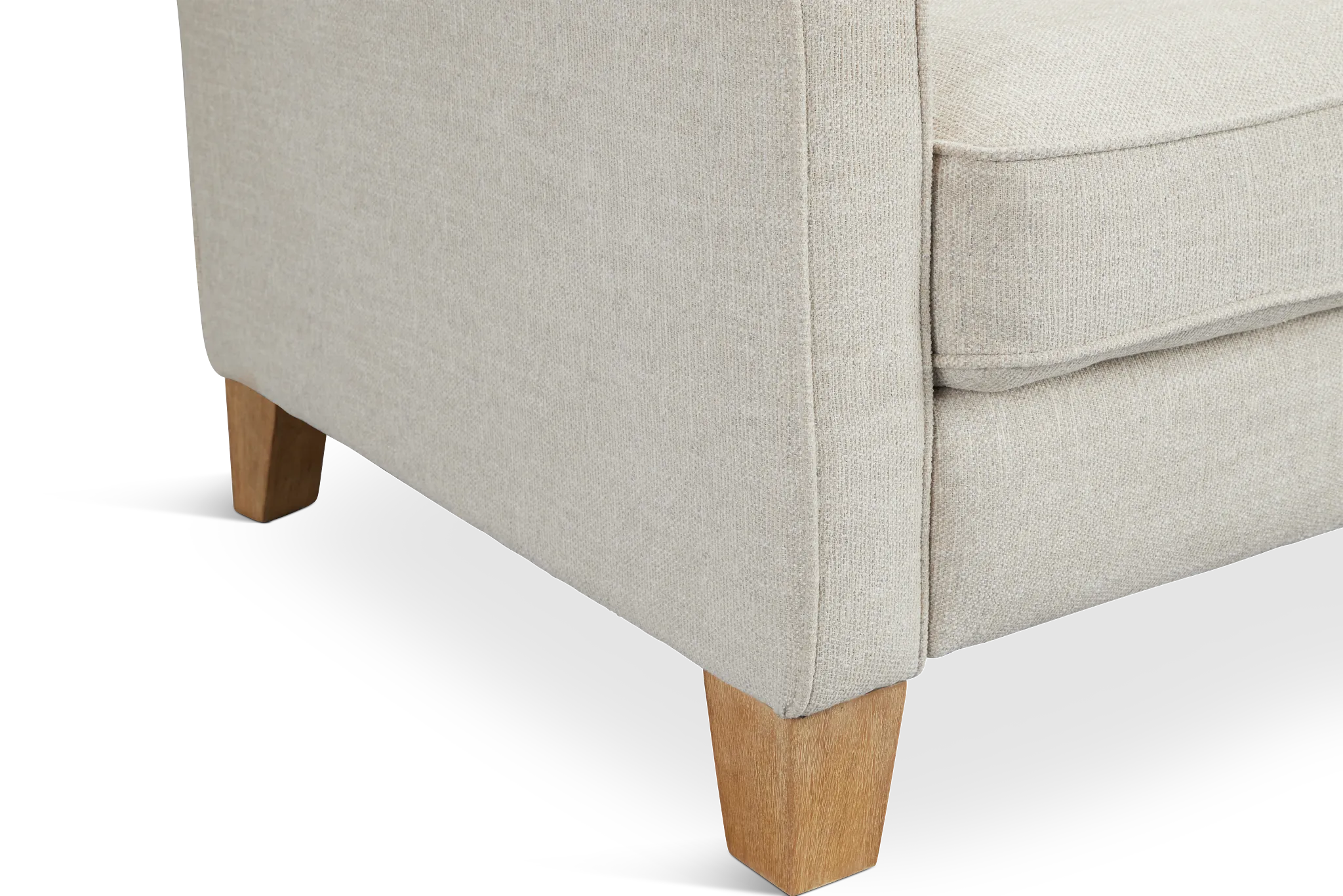 Bayside Light Beige Fabric Power Reclining Loveseat