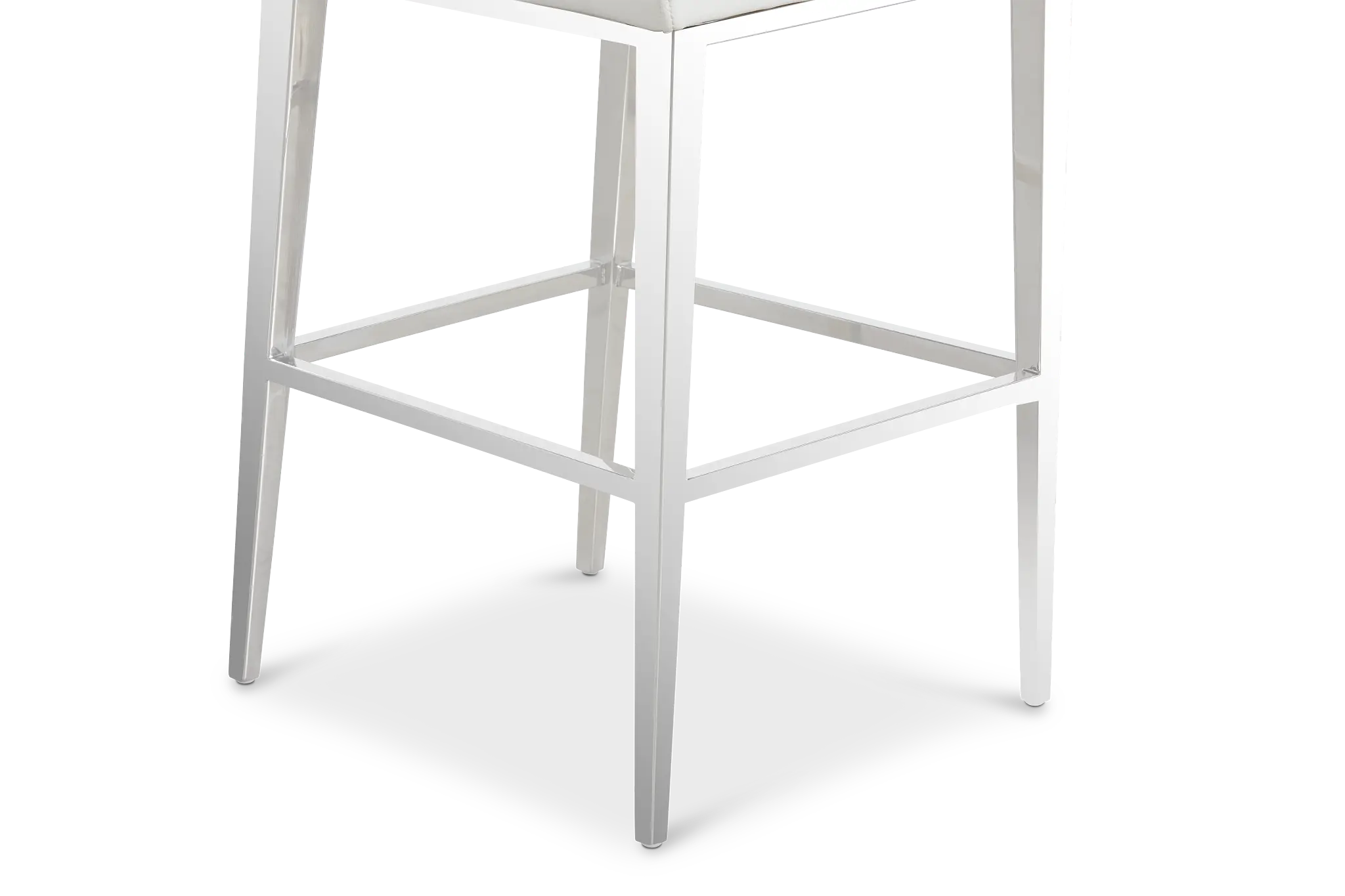 Alameda White 30" Upholstered Barstool Alameda White 30" Upholstered Barstool
