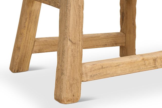 Nash Light Tone Square Stool