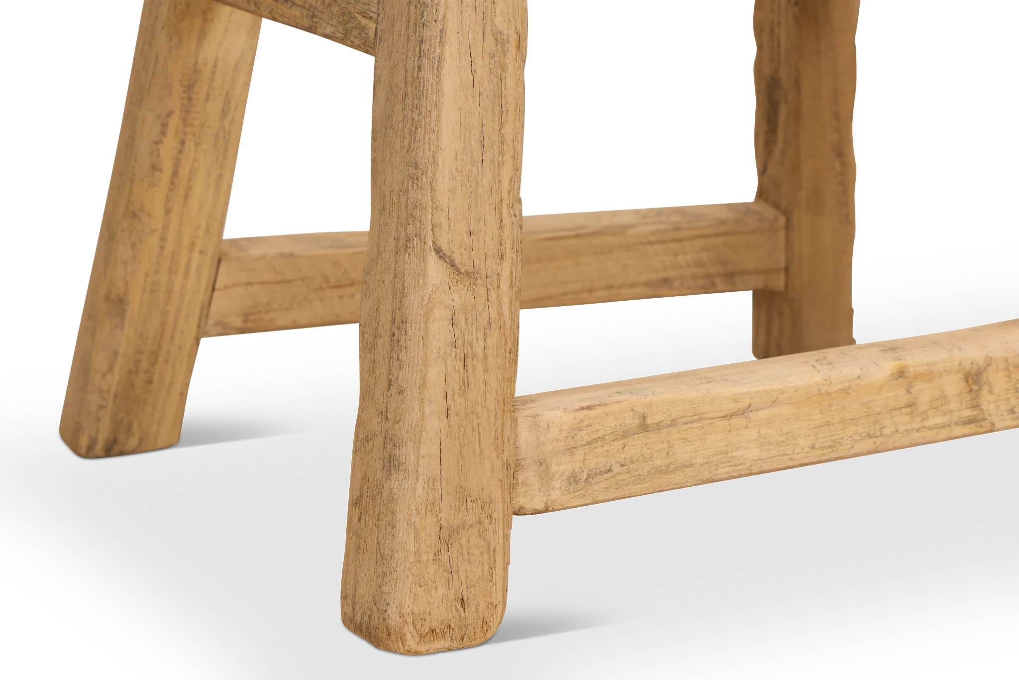 Nash Light Tone Square Stool