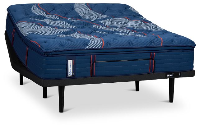 Posturepedic Elite Spring Albany 2 Soft Ergo Smart Adjustable Mattress Set