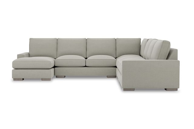 Edgewater Elite Gray Large Left Chaise Sectional