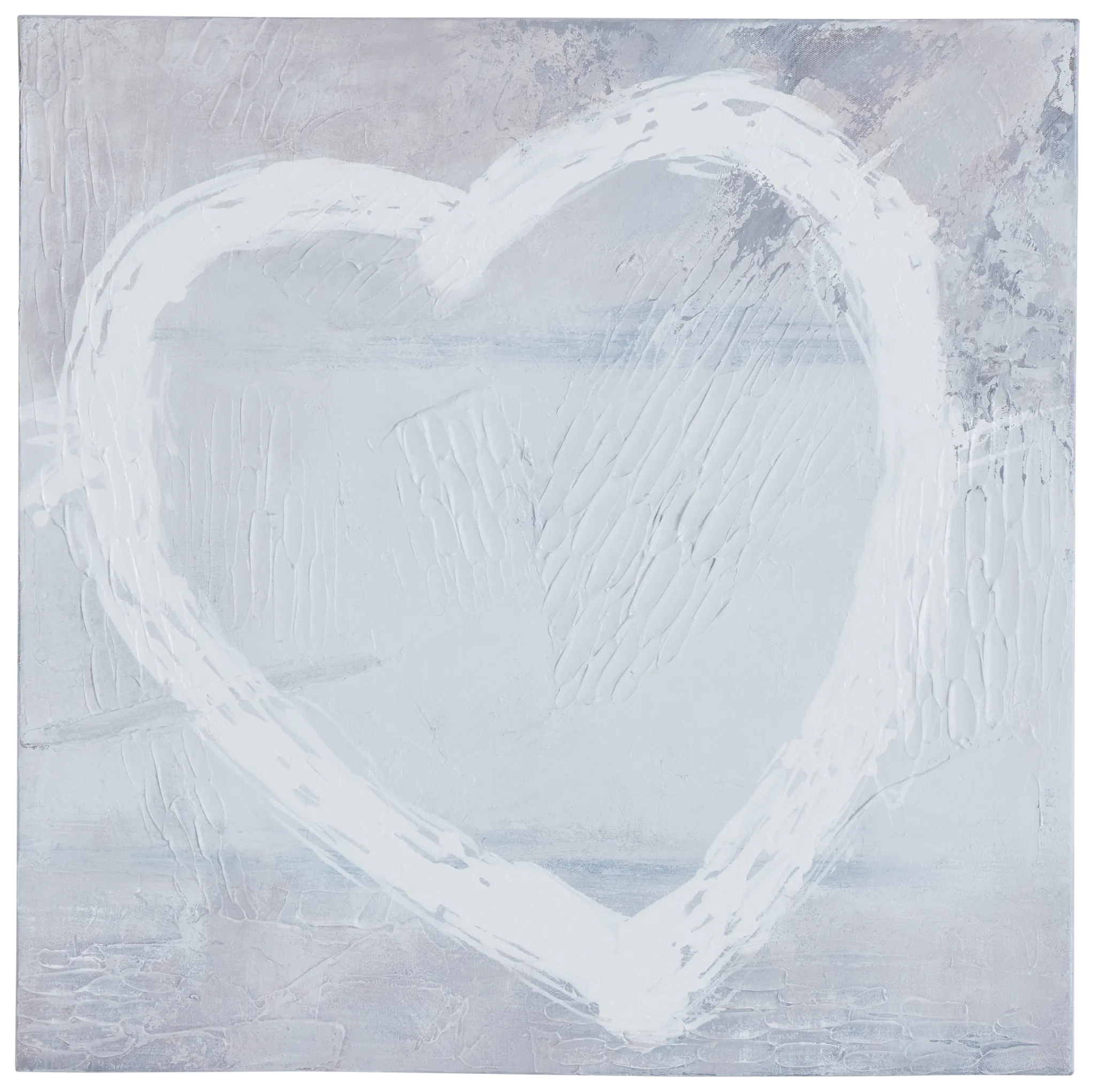 Blanche Gray Canvas Wall Art