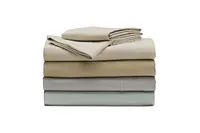 Rest & Renew Linen Blend Gray Sheet Set