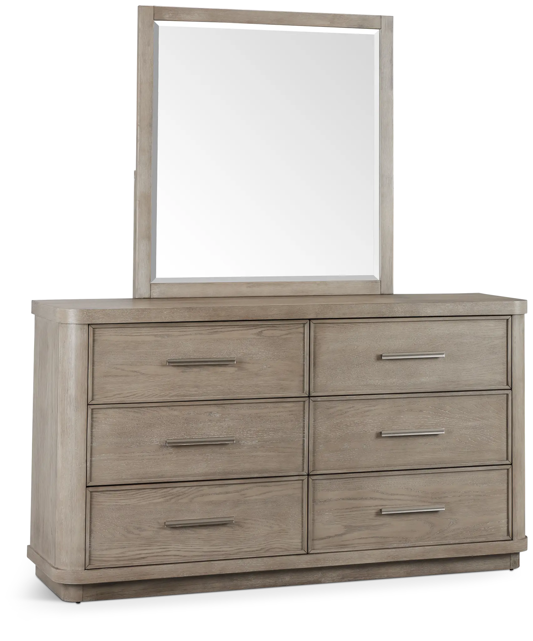 Soho Light Tone Dresser & Mirror Soho Light Tone Dresser & Mirror