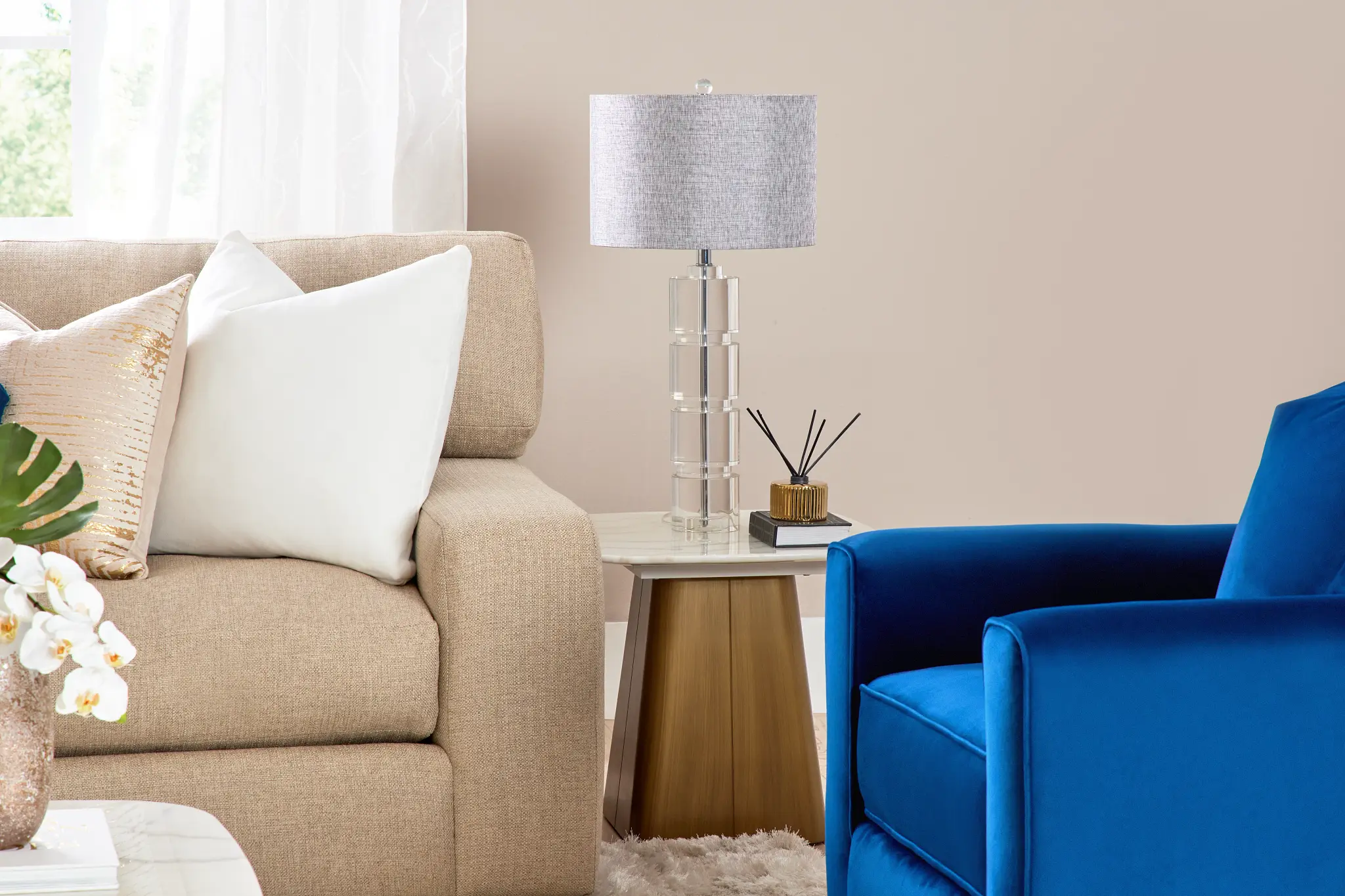 Lana White Square End Table Lana White Square End Table