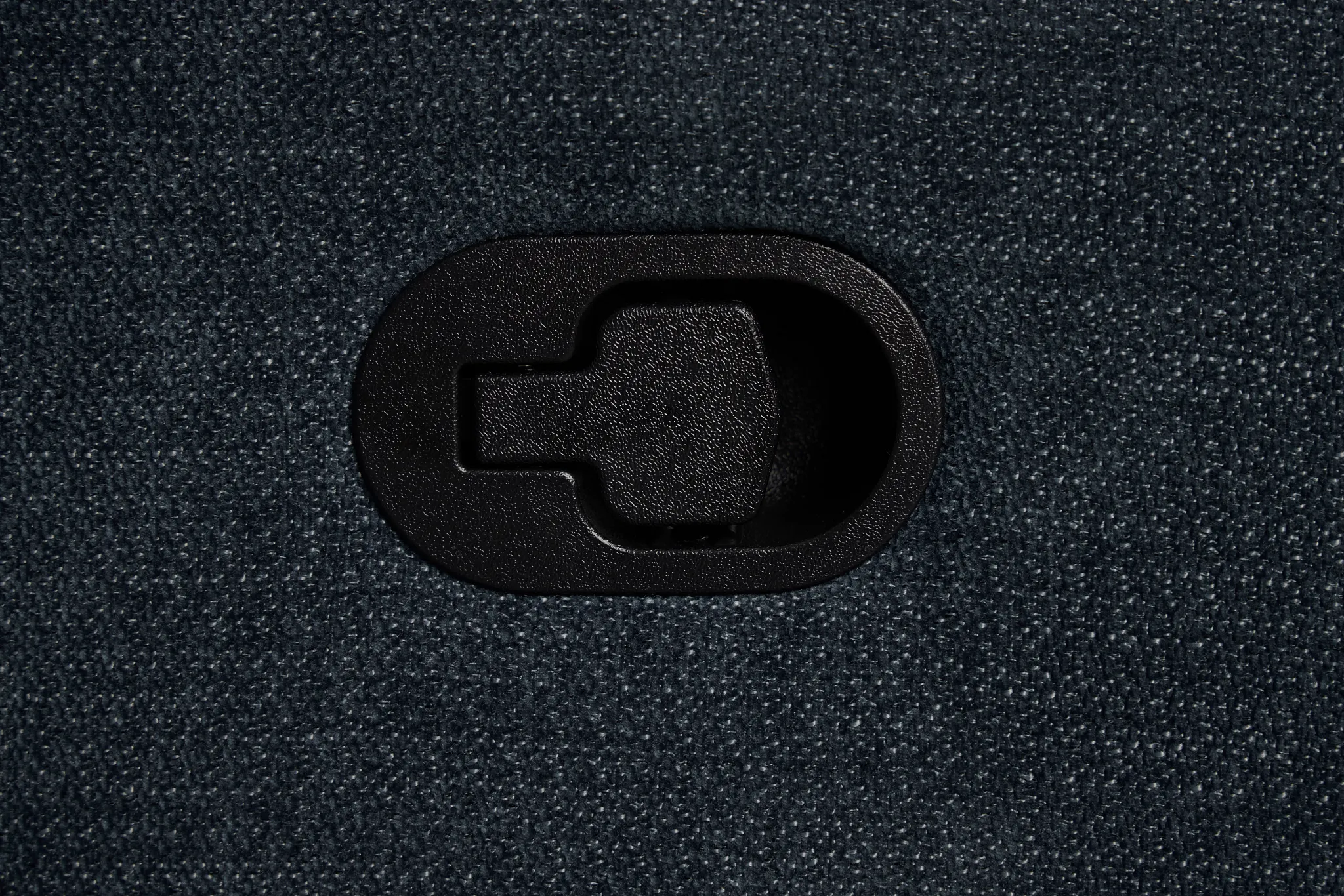 Dean Dark Blue Fabric Recliner