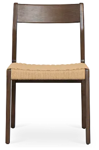Santorini Dark Tone Woven Side Chair