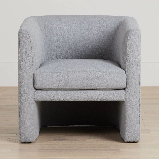 Kalid Gray Accent Chair