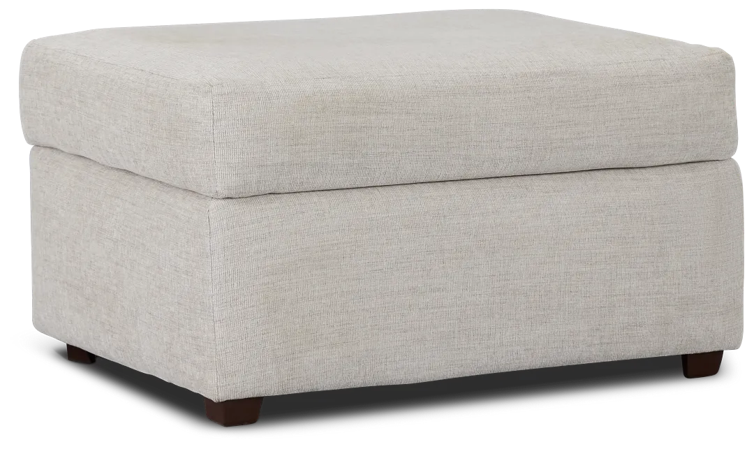 Davis Gray Micro Ottoman