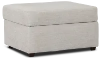 Davis Gray Micro Ottoman
