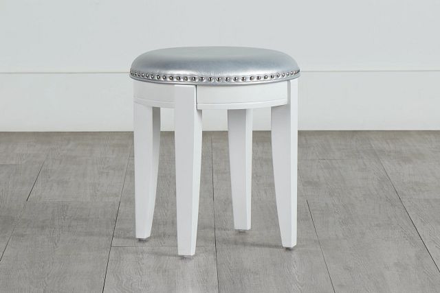 Valentina White Uph Bench